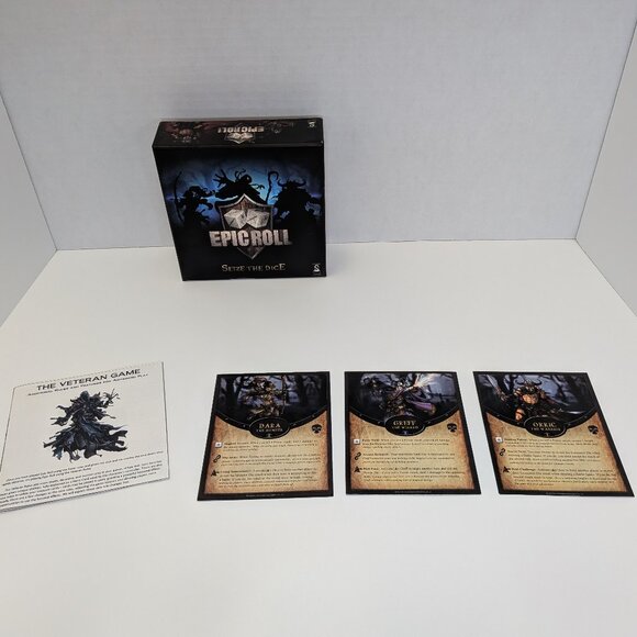 Epic Roll Board Game Plus Expansion Seize the Dice Summon Entertainment Complete - Picture 8 of 12